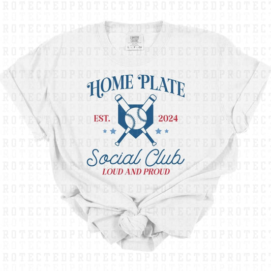 HOME PLATE SOCIAL CLUB LOUD AND PROUD - DTF TRANSFER