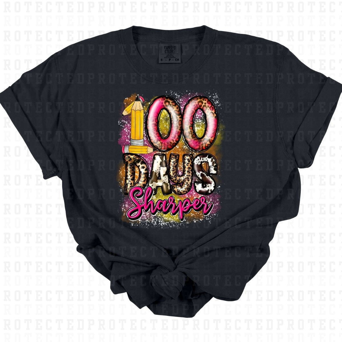 100 DAYS SHARPER - DTF TRANSFER