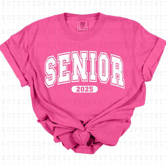 SENIOR 2025 *SINGLE COLOR* - DTF TRANSFER