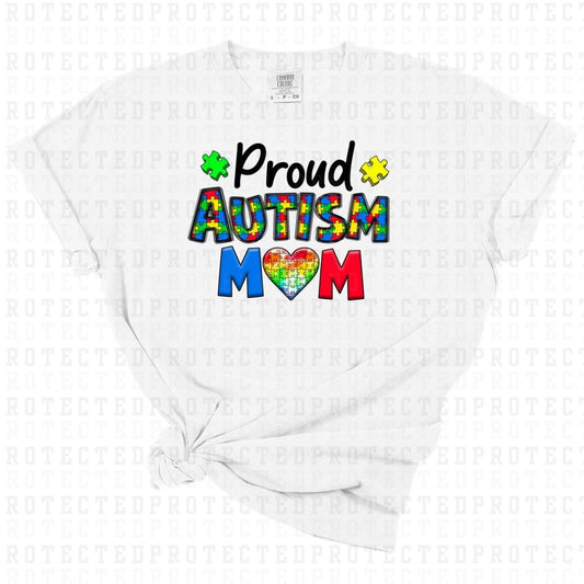 PROUD AUTISM MOM - DTF TRANSFER