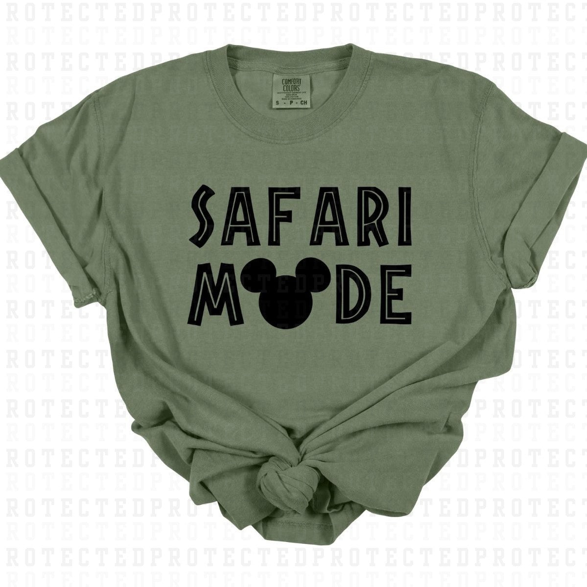 SAFARI MODE *SINGLE COLOR* - DTF TRANSFER