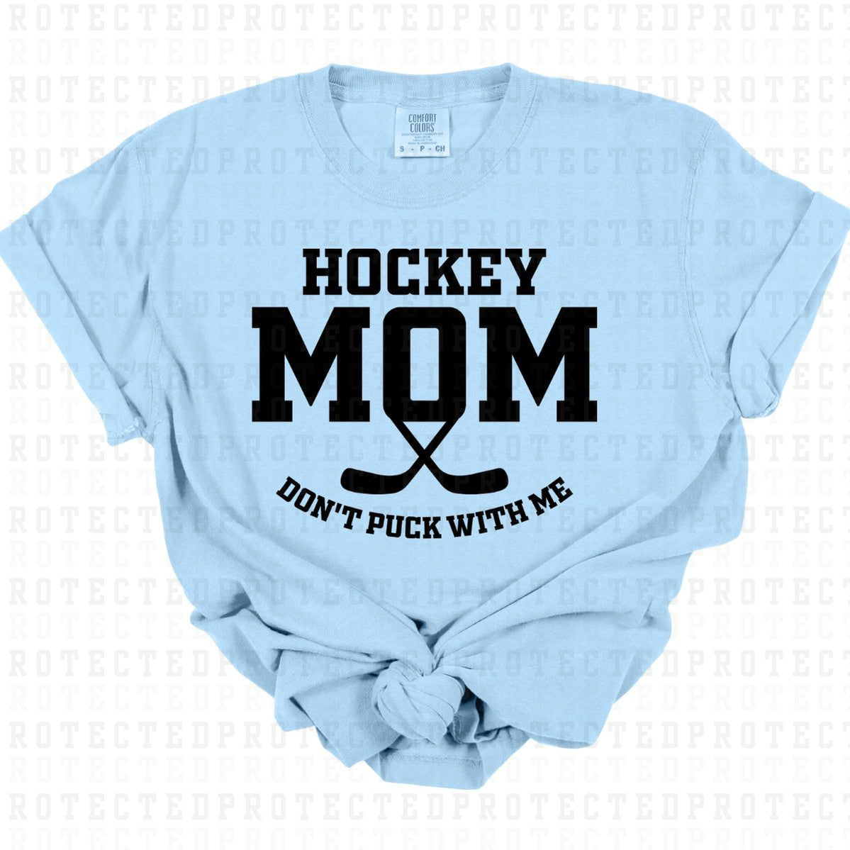 HOCKEY MOM *SINGLE COLOR* - DTF TRANSFER