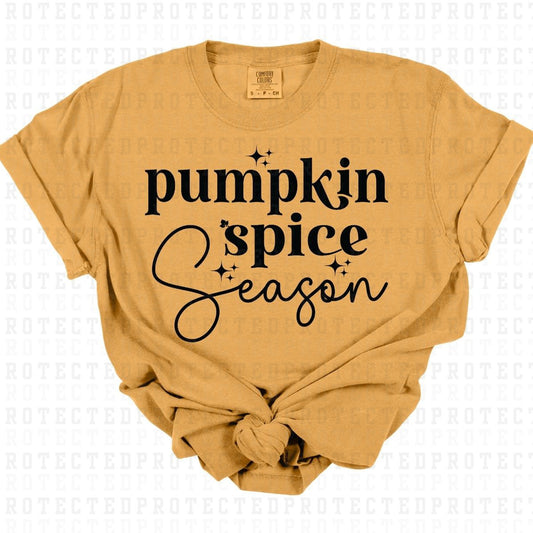 PUMPKIN SPICE SEASON *SINGLE COLOR* - DTF TRANSFER