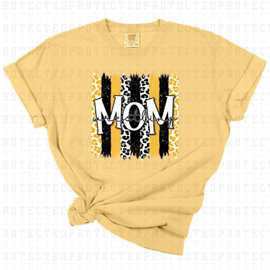 WRESTLING MOM *BLACK & GOLD* - DTF TRANSFER