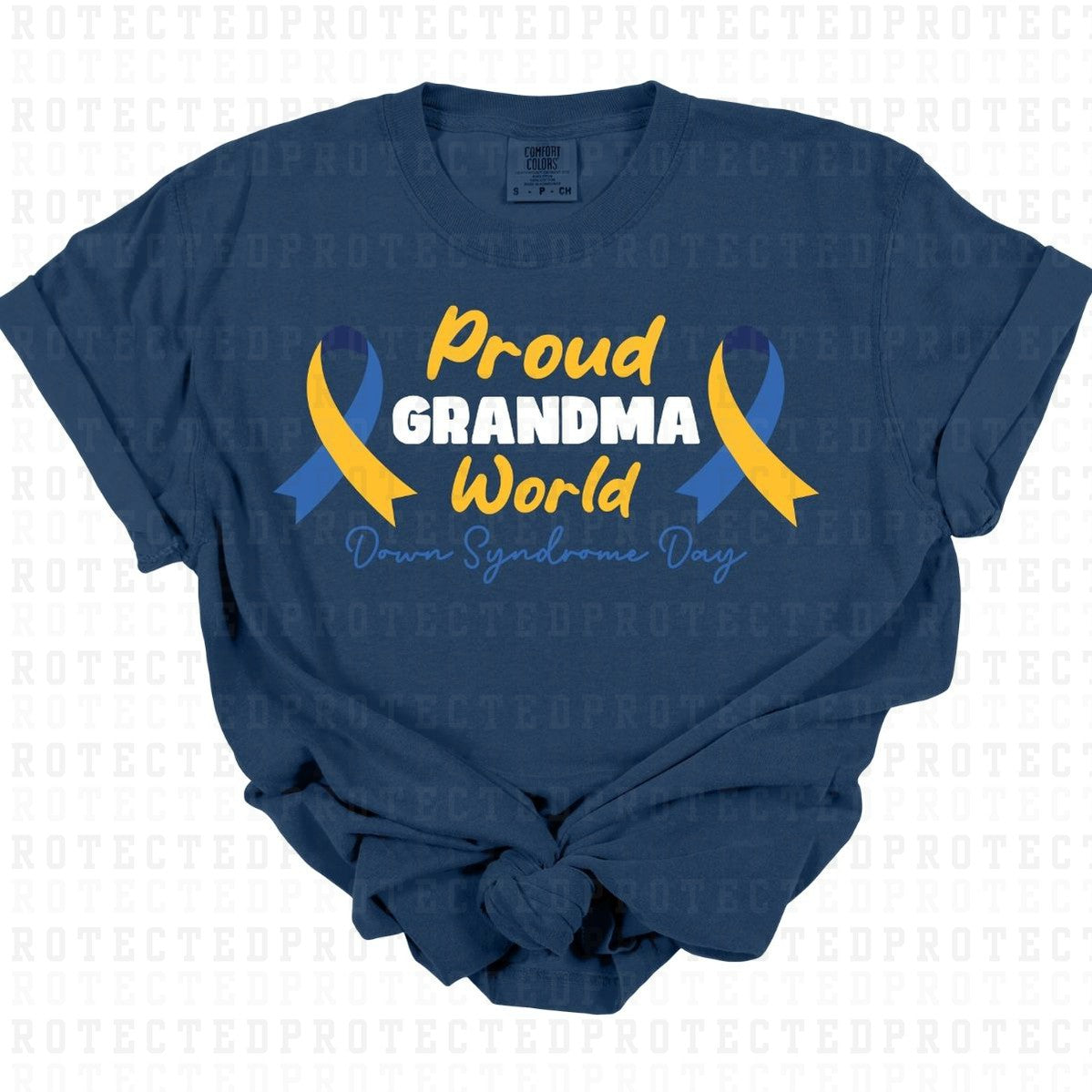 PROUD GRANDMA WORLD DOWN SYNDROME DAY - DTF TRANSFER