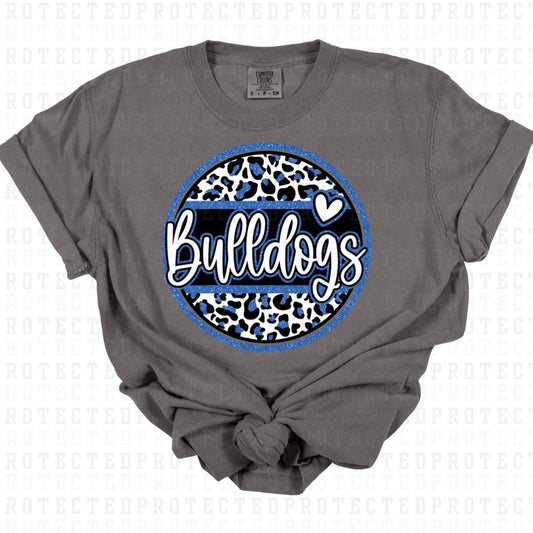 BULLDOGS *FAUX SEQUIN* - DTF TRANSFER