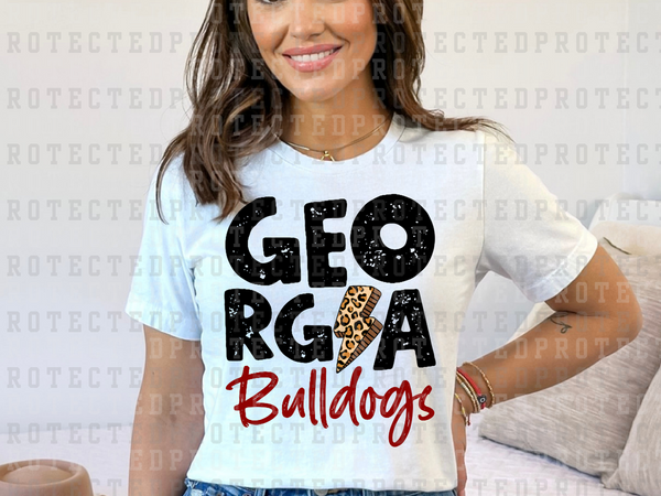 Representing Georgia Bulldogs Adult / Direct to Film (DTF)