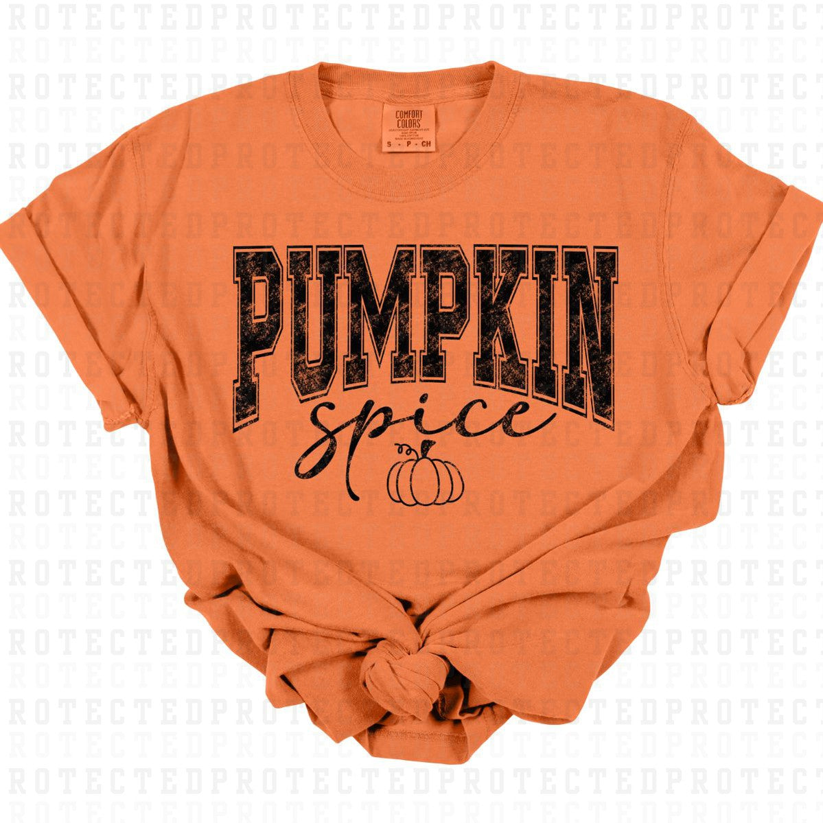 PUMPKIN SPICE *SINGLE COLOR* - DTF TRANSFER