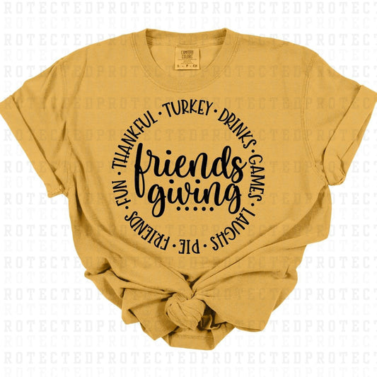 FRIENDSGIVING *SINGLE COLOR* - DTF TRANSFER