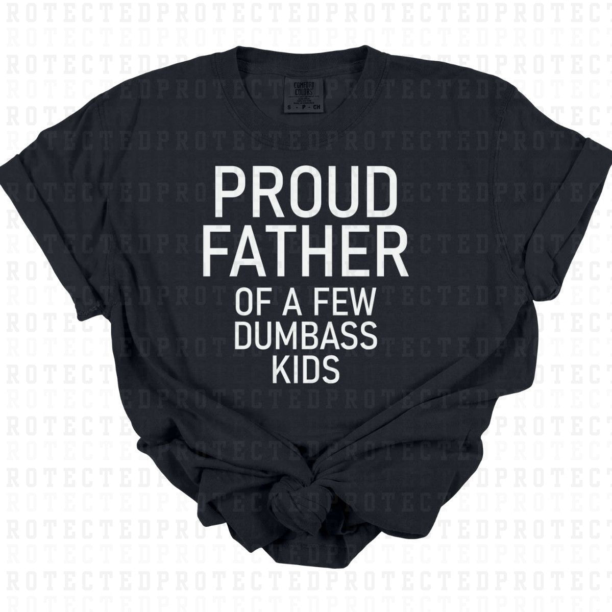 PROUD FATHER *SINGLE COLOR* - DTF TRANSFER