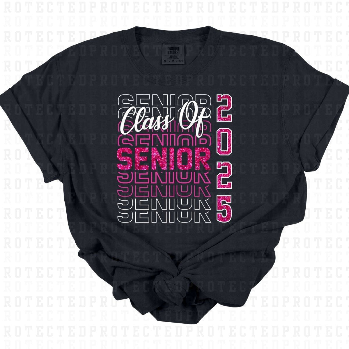 CLASS OF 2025 *FAUX SEQUIN* - DTF TRANSFER