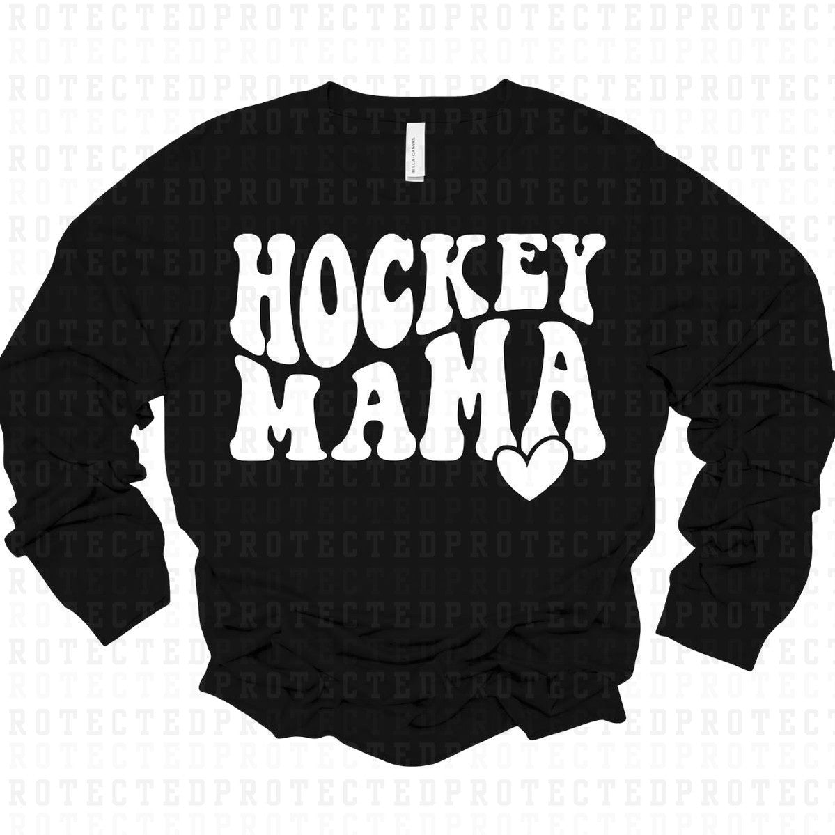 HOCKEY MAMA *SINGLE COLOR* - DTF TRANSFER