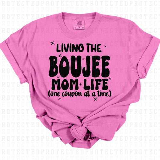 BOUJEE MOM LIFE *SINGLE COLOR* - DTF TRANSFER