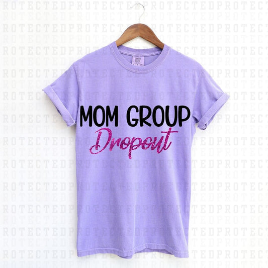 MOM GROUP DROPOUT *FAUX SEQUIN* - DTF TRANSFER