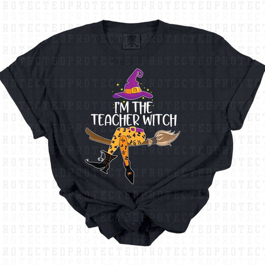 TEACHER WITCH - DTF TRANSFER