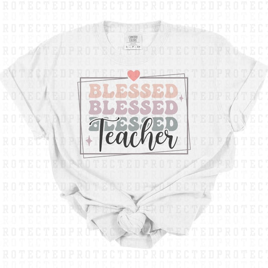 BLESSED TEACHER - DTF TRANSFER