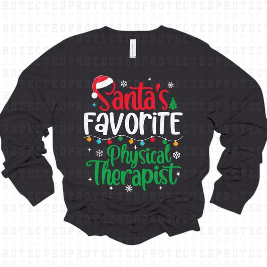 PHYSICAL THERAPIST *SANTAS FAVORITE* - DTF TRANSFER