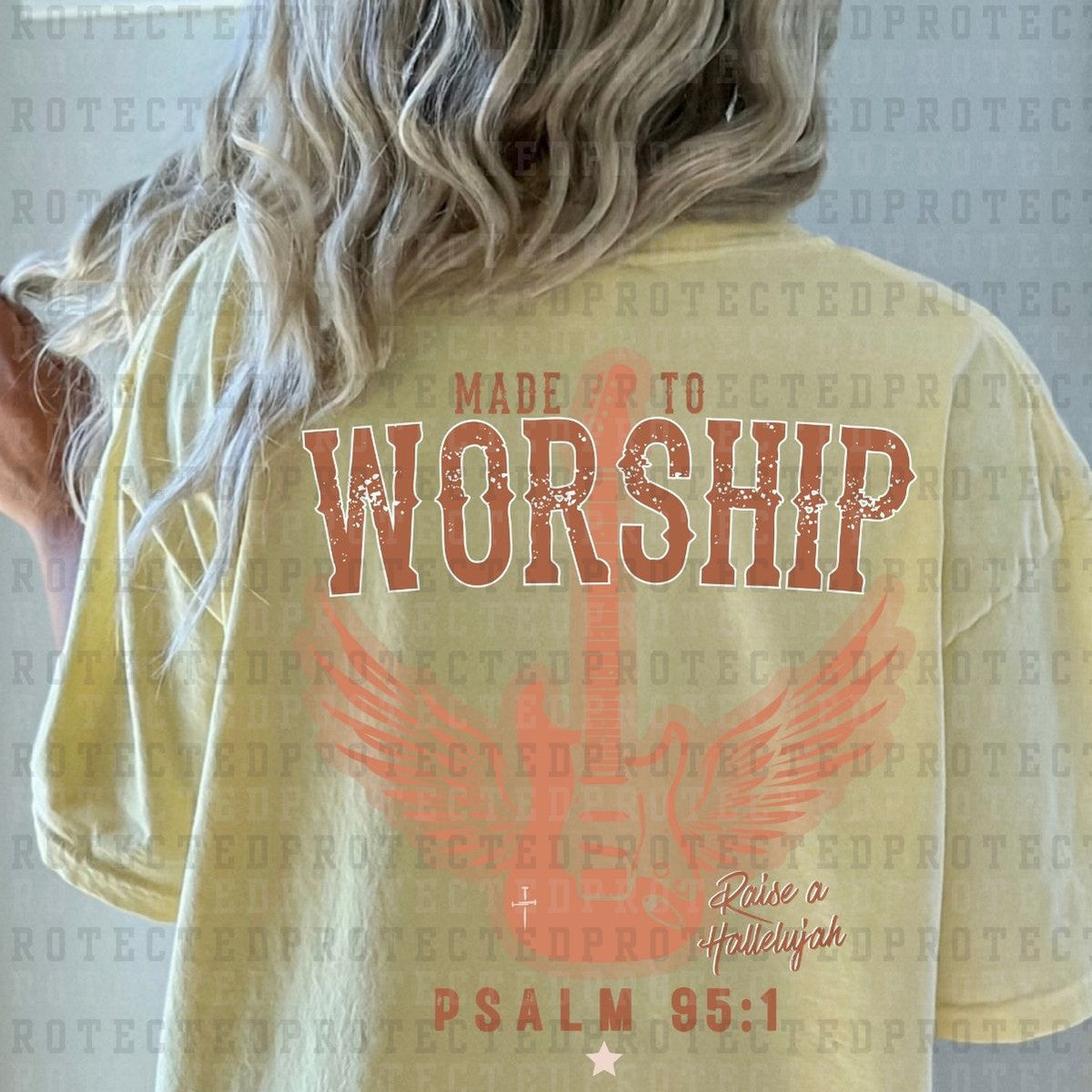 MADE TO WORSHIP - DTF TRANSFER