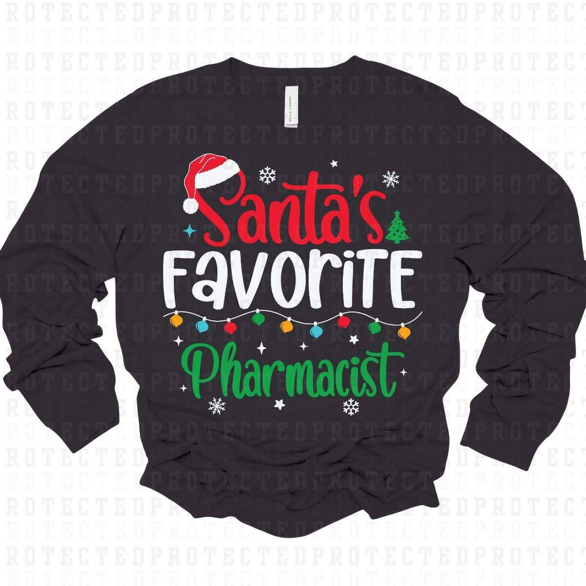 PHARMACIST *SANTAS FAVORITE* - DTF TRANSFER