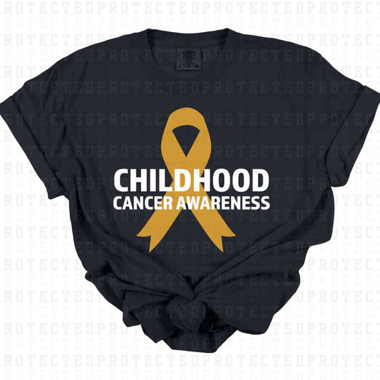 CHILDHOOD CANCER AWARENESS - DTF TRANSFER