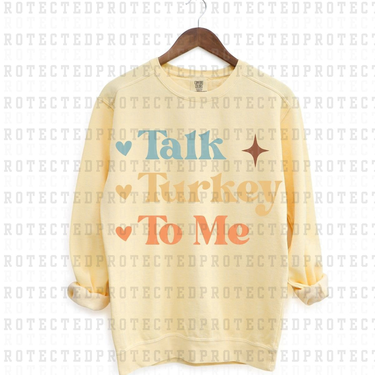 TALK TURKEY TO ME - DTF TRANSFER