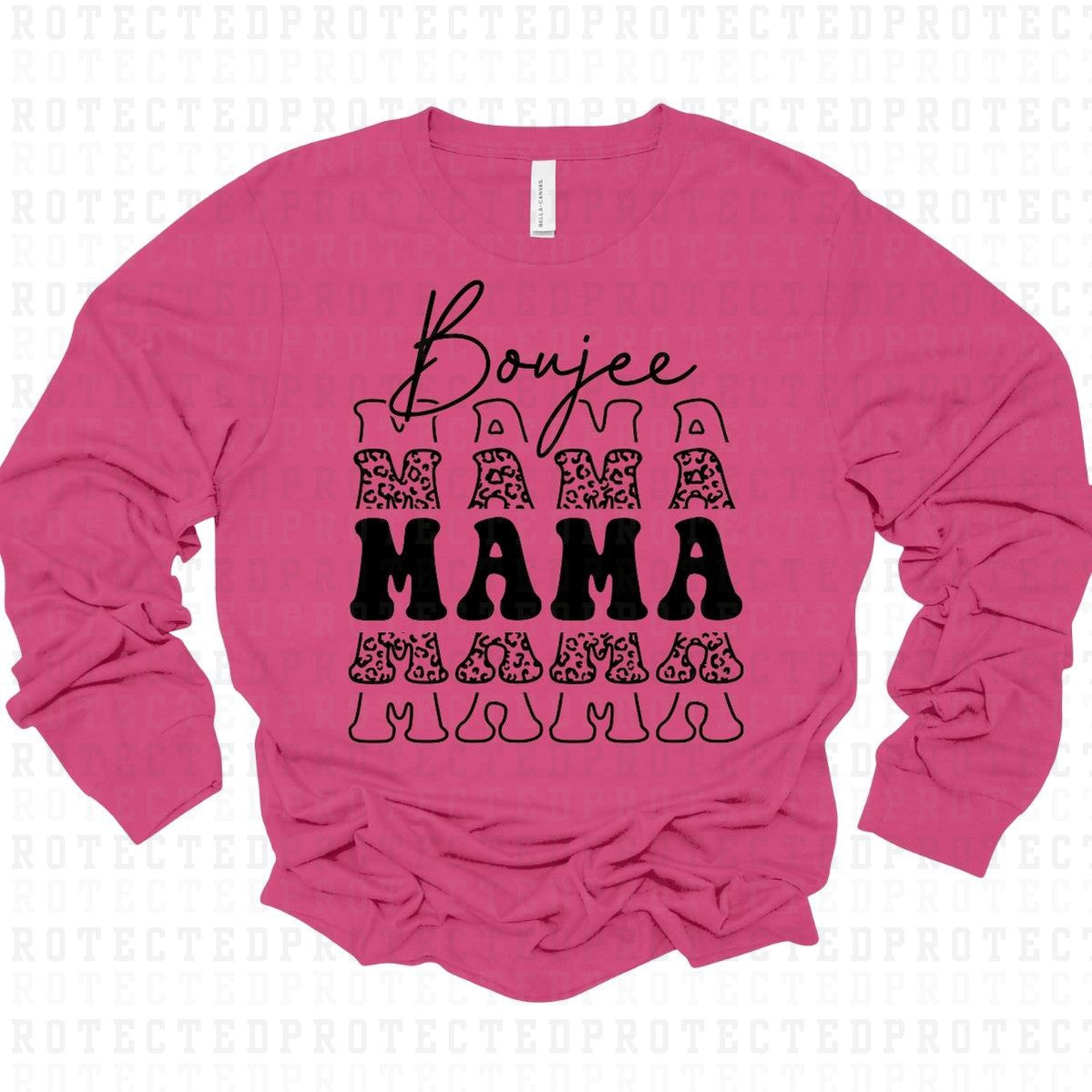 BOUJEE MAMA *SINGLE COLOR* - DTF TRANSFER