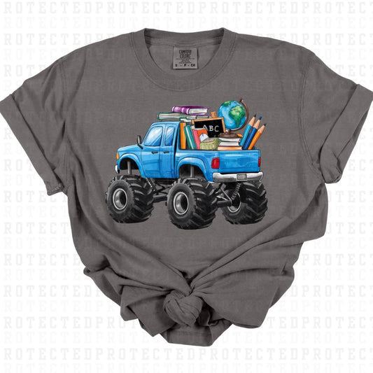 BACK TO SCHOOL MONSTER TRUCK - DTF TRANSFER