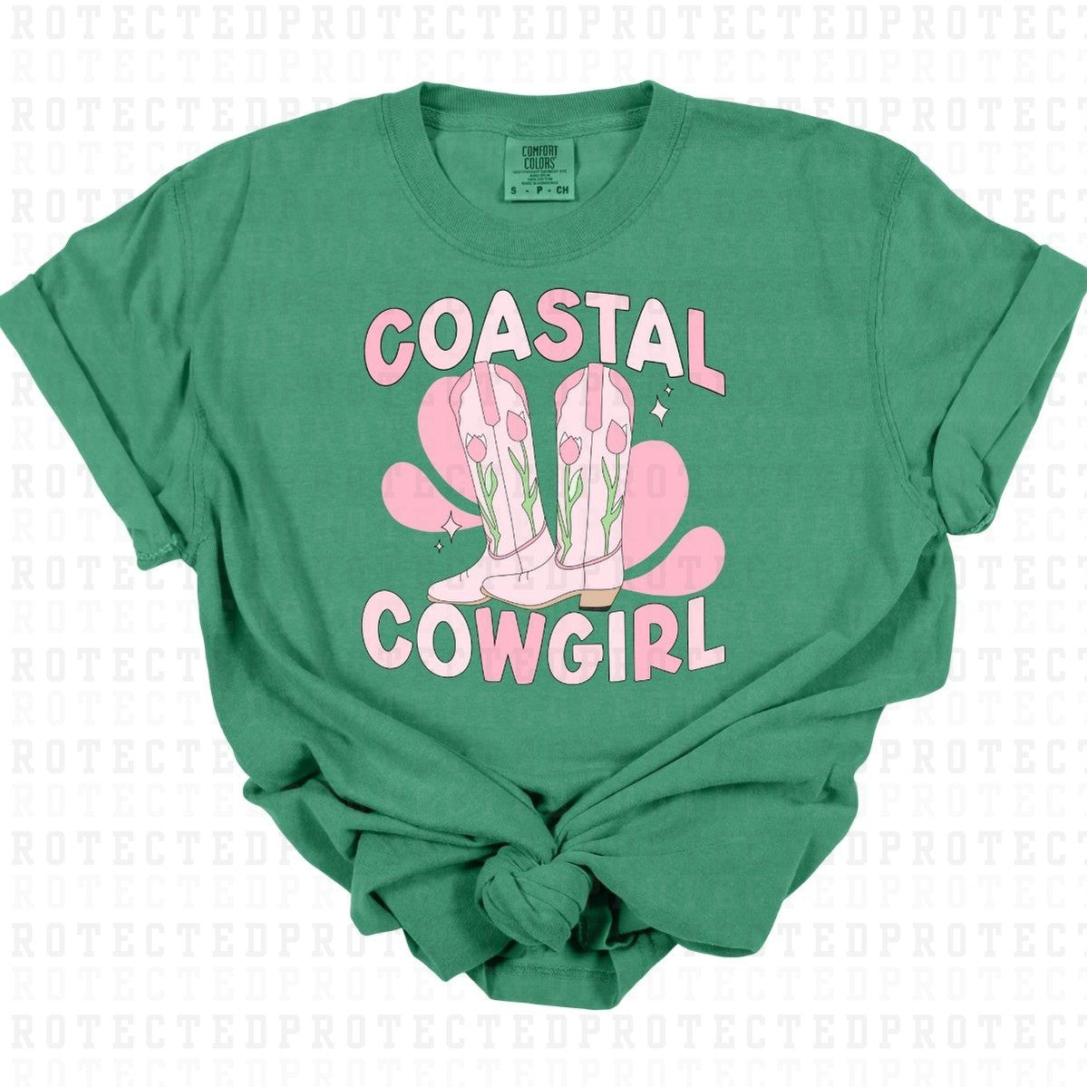 COASTAL COWGIRL - DTF TRANSFER