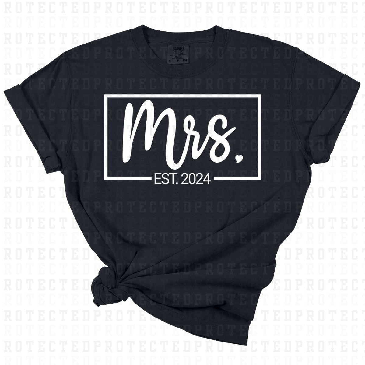 MRS. EST 2024 *SINGLE COLOR* - DTF TRANSFER