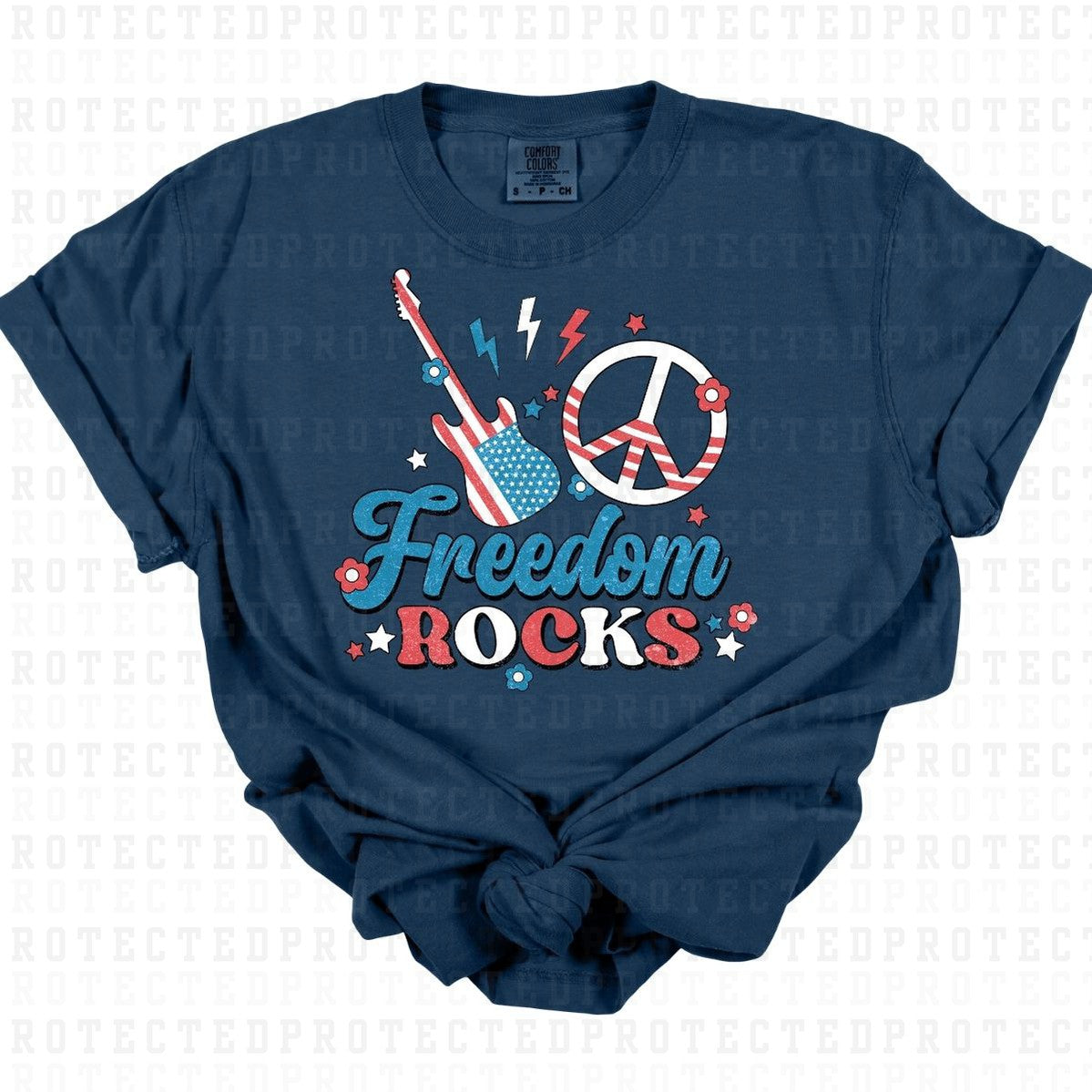 FREEDOM ROCKS - DTF TRANSFER