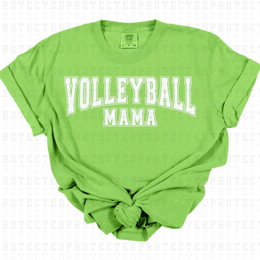 VOLLEYBALL MAMA *WHITE - SINGLE COLOR* - DTF TRANSFER