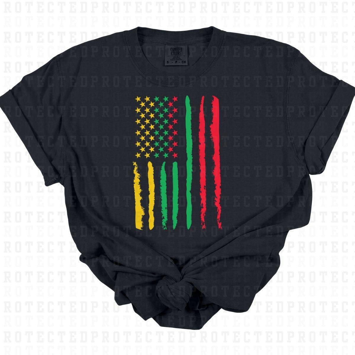 PAN AFRICAN FLAG - DTF TRANSFER