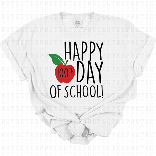 HAPPY 100TH DAY OF SCHOOL - DTF TRANSFER