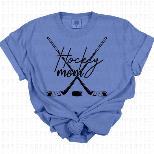 HOCKEY MOM *SINGLE COLOR* - DTF TRANSFER