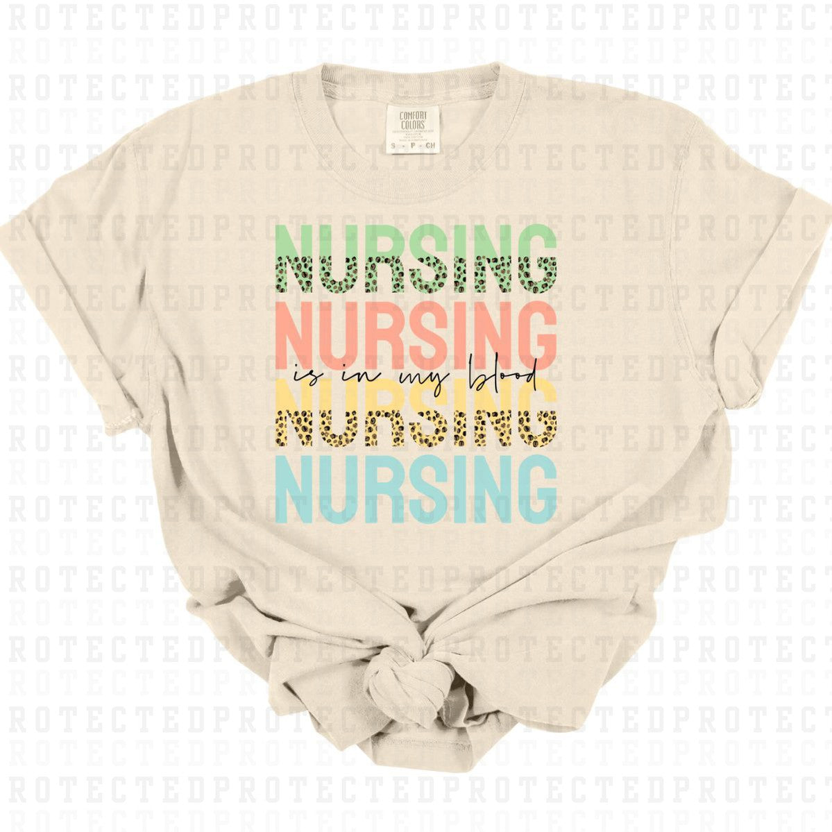 NURSING IS IN MY BLOOD - DTF TRANSFER