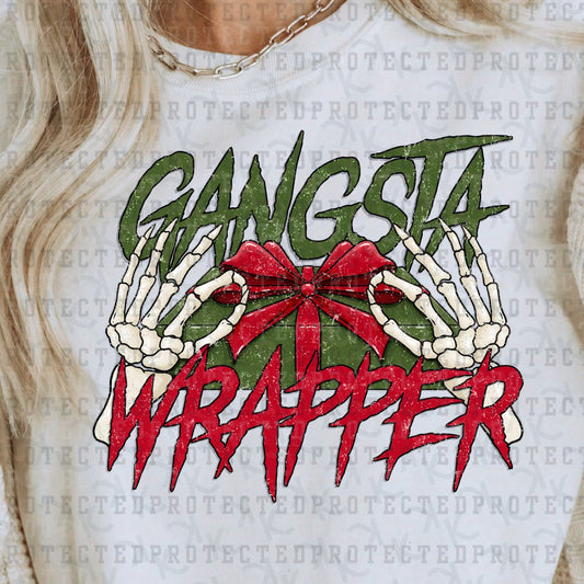 GANGSTA WRAPPER - DTF TRANSFER