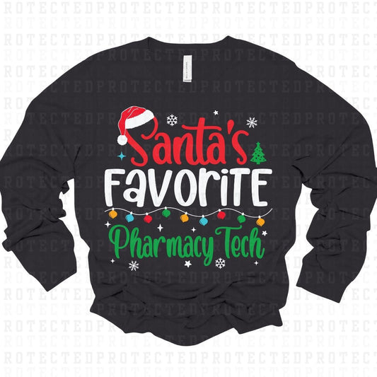 PHARMACY TECH *SANTAS FAVORITE* - DTF TRANSFER