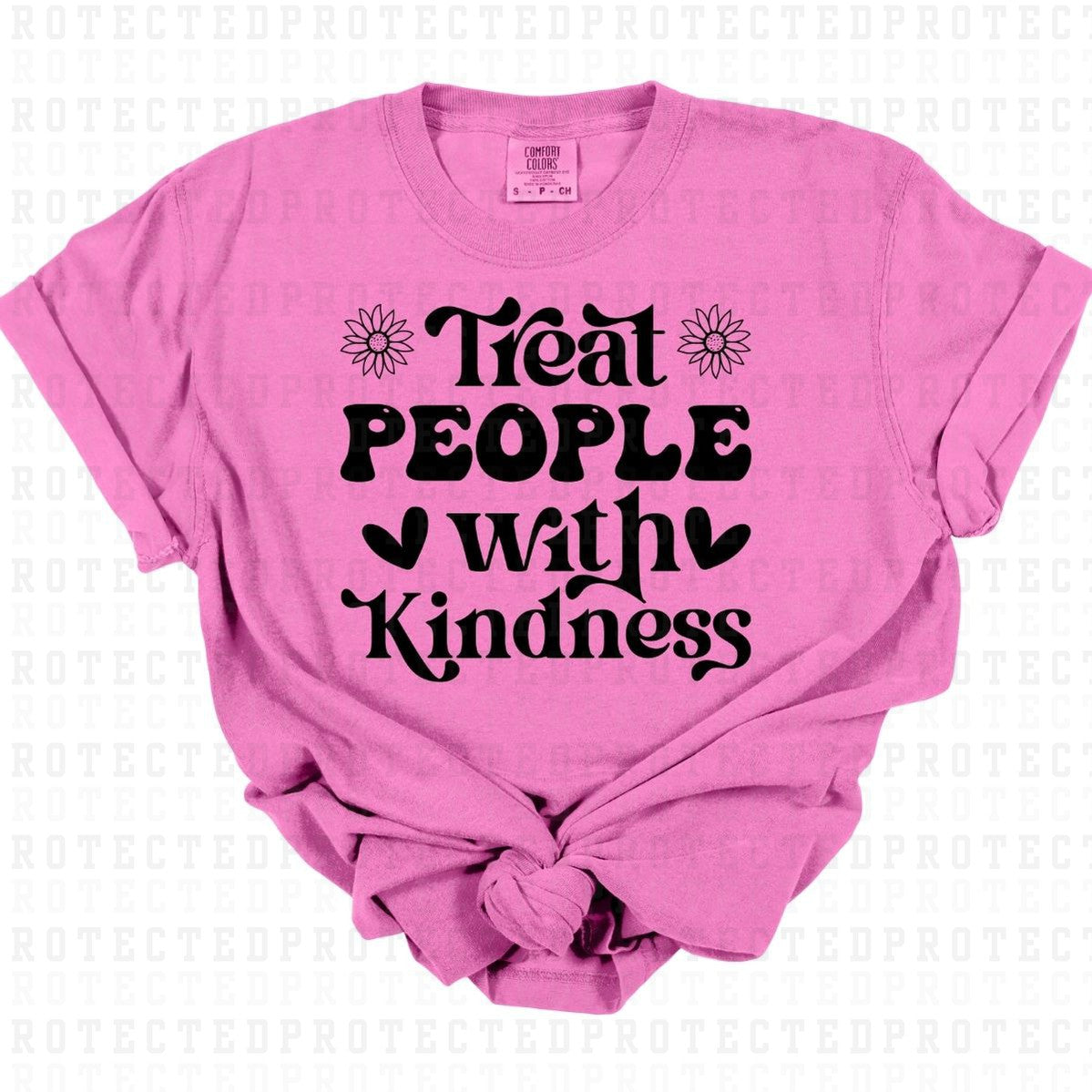 WITH KINDNESS *SINGLE COLOR* - DTF TRANSFER