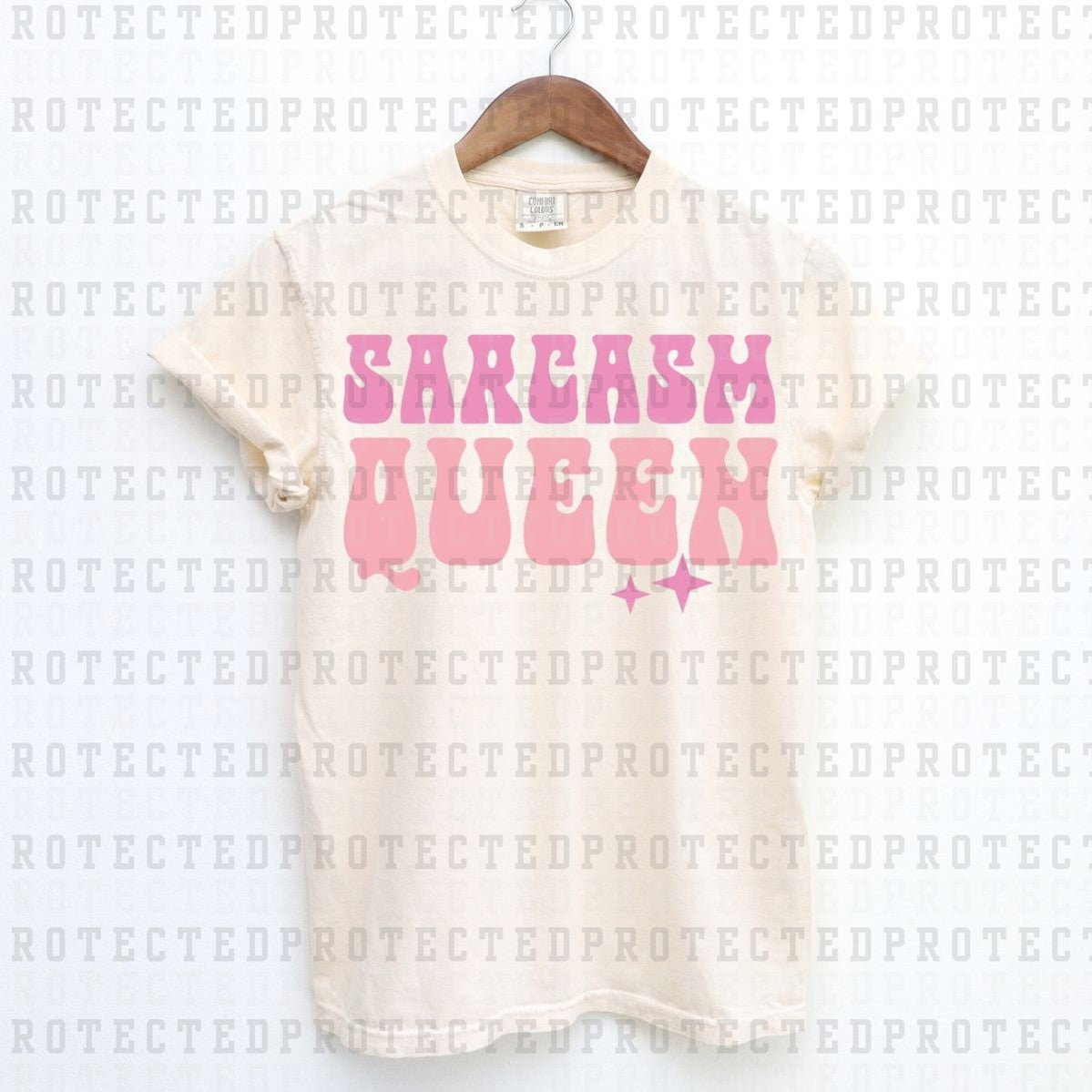 SARCASM QUEEN - DTF TRANSFER