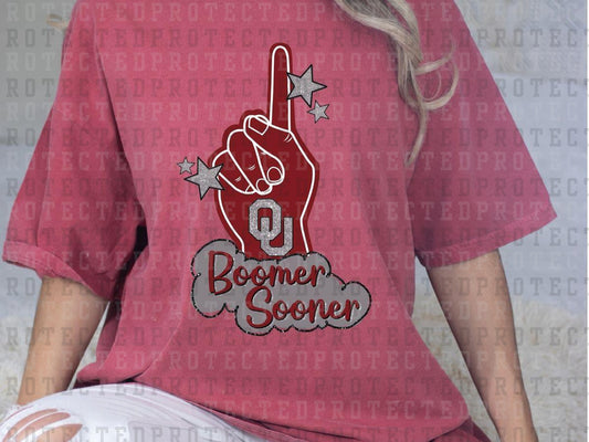 OKLAHOMA BOOMER SOONER - DTF TRANSFER