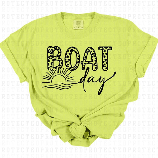 BOAT DAY *SINGLE COLOR* - DTF TRANSFER