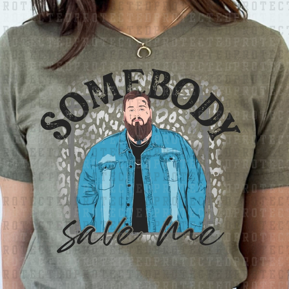 SOMEBODY SAVE ME JELLY ROLL - DTF TRANSFER