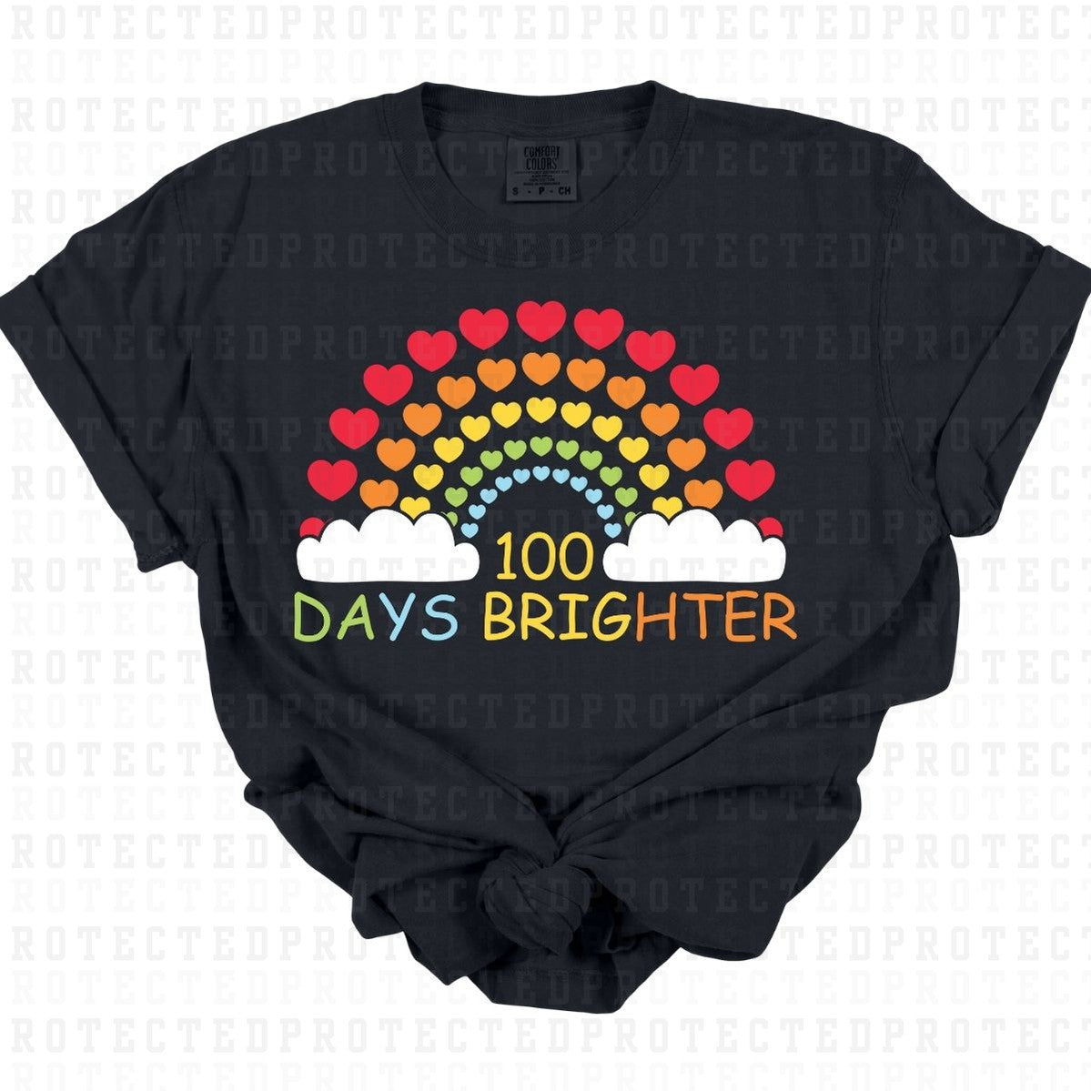 100 DAYS BRIGHTER - DTF TRANSFER