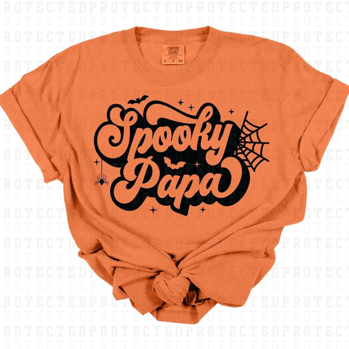 SPOOKY PAPA *SINGLE COLOR* - DTF TRANSFER