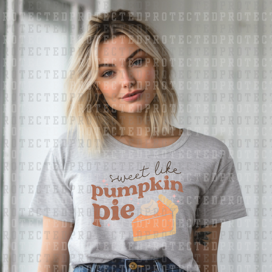 SWEET LIKE PUMPKIN PIE - DTF TRANSFER