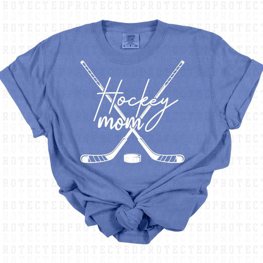 HOCKEY MOM *SINGLE COLOR* - DTF TRANSFER