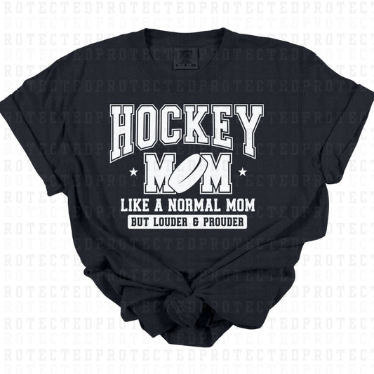 HOCKEY MOM *SINGLE COLOR* - DTF TRANSFER