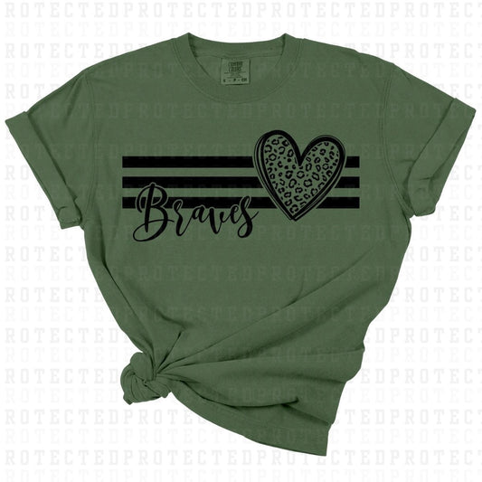 BRAVES *SINGLE COLOR* - DTF TRANSFER