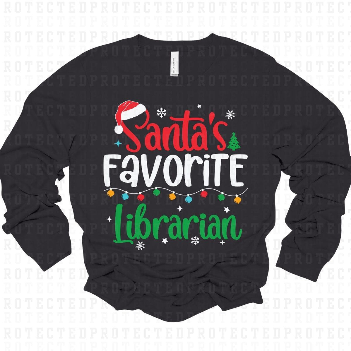 LIBRARIAN *SANTAS FAVORITE* - DTF TRANSFER