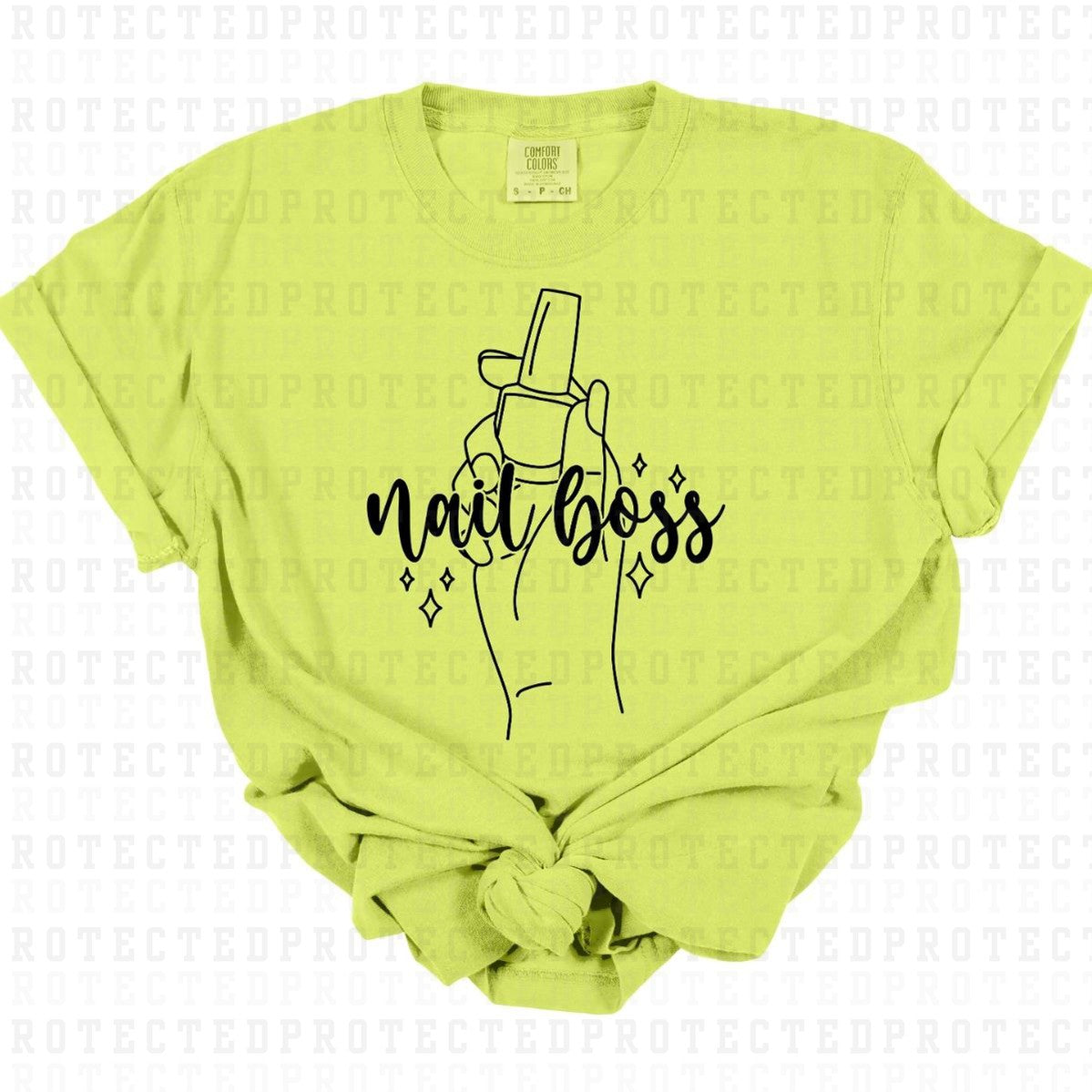 NAIL BOSS *SINGLE COLOR* - DTF TRANSFER